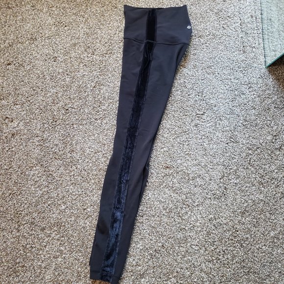 Lululemon Align Pant *Velvet Side Stripe 28" - Black - Size 2 - Picture 10 of 16